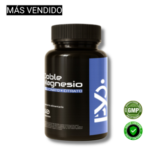 Doble Magnesio (Bisglicinato + Citrato)