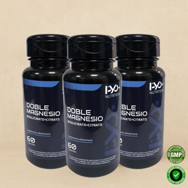 Pack 3x Magnesio Doble