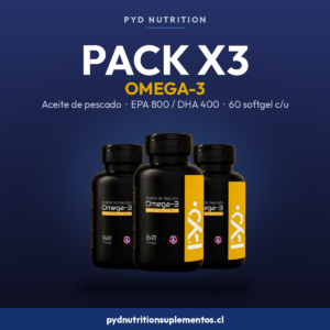 Pack 3x Omega-3